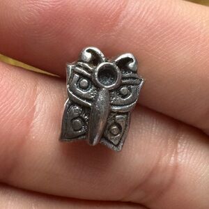 Zable Sterling Silver Butterfly Bead